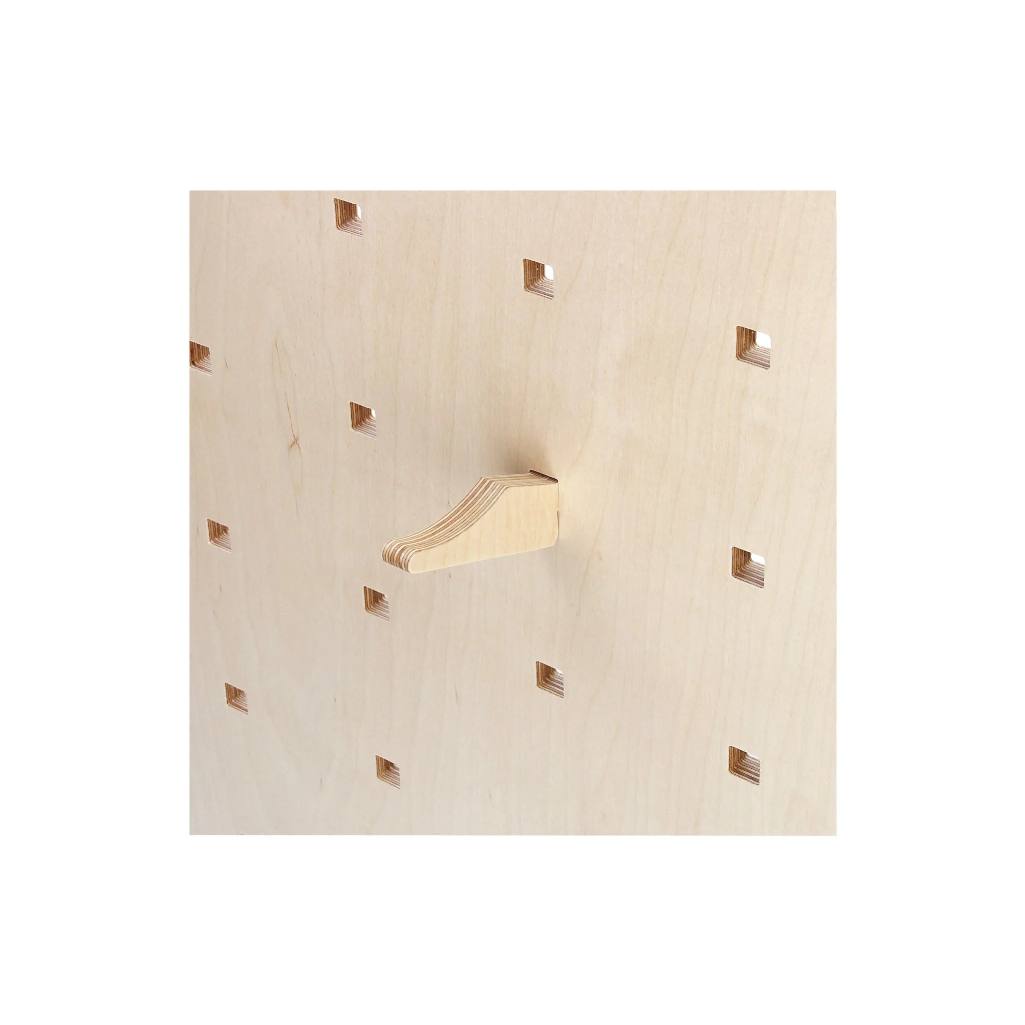 Haczyk drewniany na pegboard - akcesorium scienne