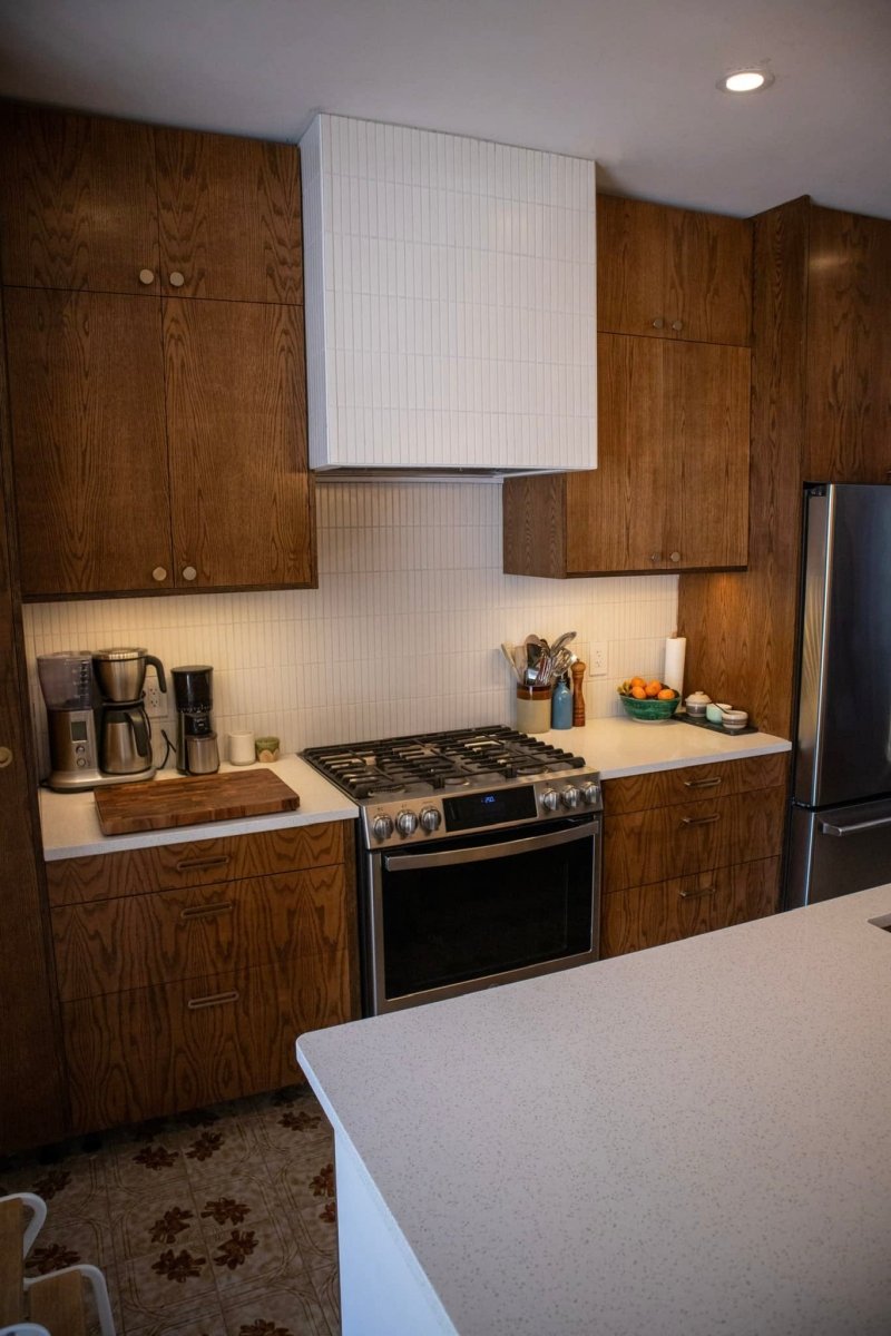 Dąb Mid - Century - Ogony - 3