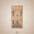 Pegboard Zestaw Startowy 30x60 cm - Ogony - 1