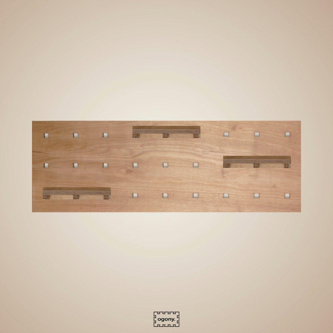 Pegboard Zestaw Startowy 30x90 cm - Ogony - 1