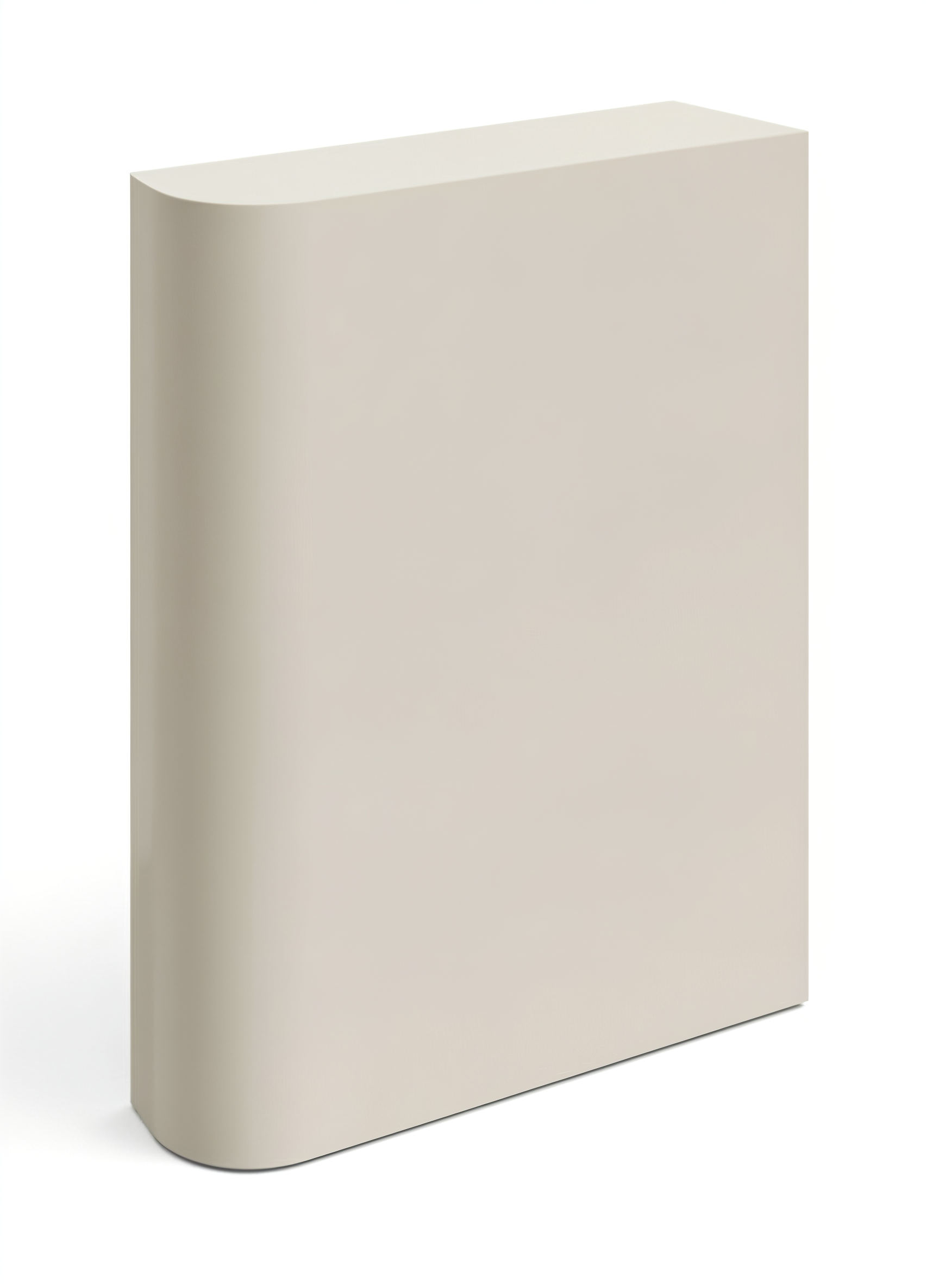 Panel gięty ślepy R150 – lakierowany front meblowy zaoblony