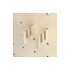 Pegboard – zestaw startowy Office — front w aranżacji kuchennej IKEA METOD