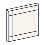 Front Quadro - rysunek techniczny ramy frontu