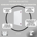 Zestaw DIY szablony METOD IKEA - lista frontow i rysunki techniczne